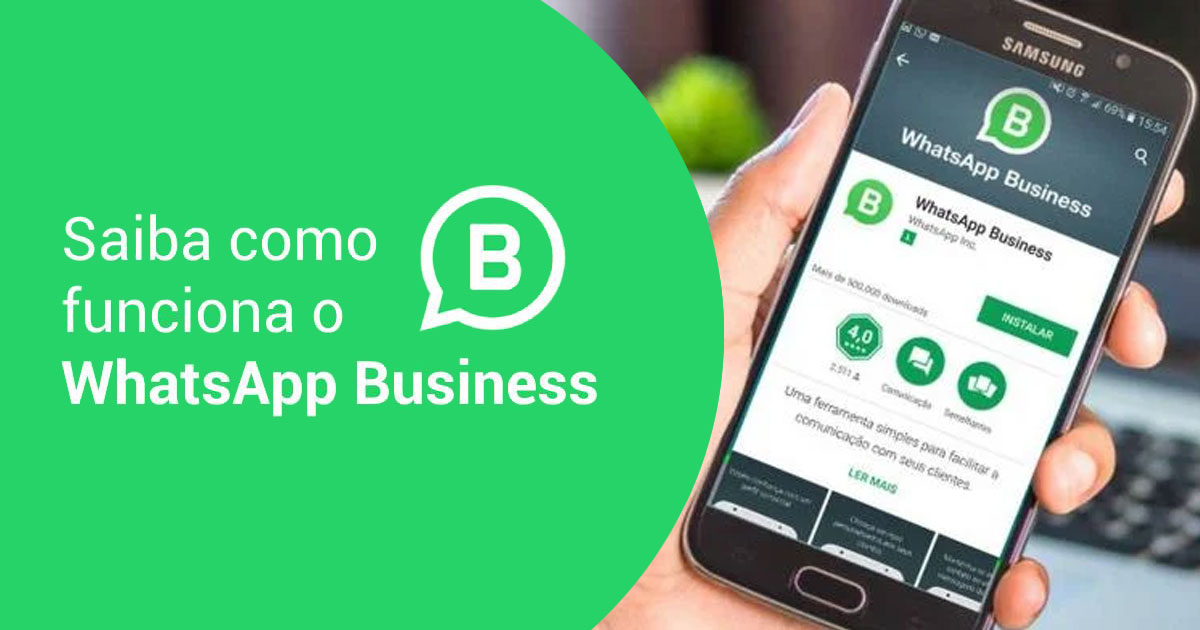 Utilize o WhatsApp Business eu seus negócios