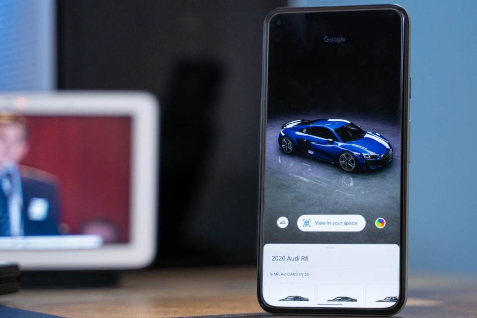 Google agora permite ver carros em realidade aumentada