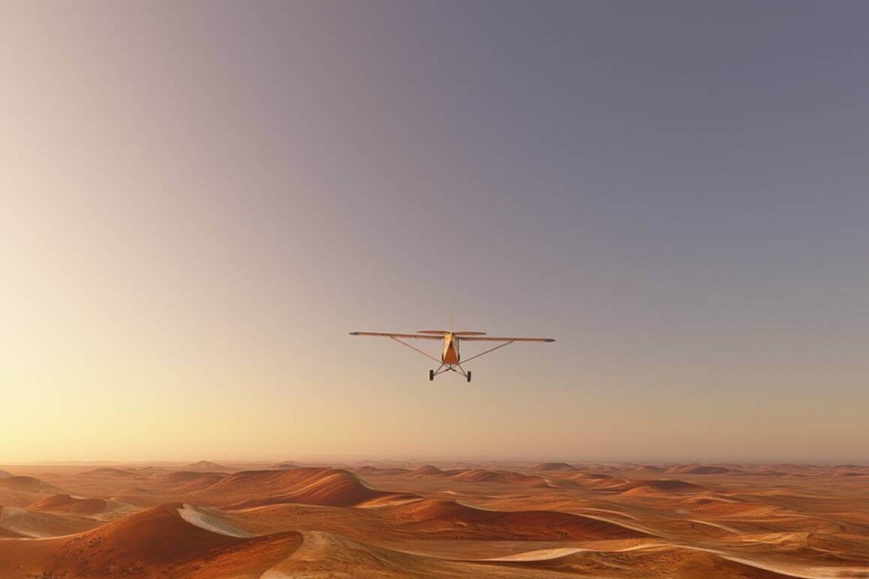 Microsoft Flight Simulator diminui tamanho de download do jogo